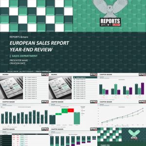 PowerPoint Template for Forecasts, Risk Analysis & Sales Planning