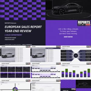 Executive PowerPoint Template – Challenges, Opportunities & Action Plans