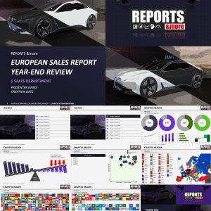 PowerPoint Template for Market Analysis, Regulatory Impact & EU Country Assessment
