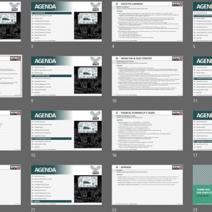 Business Plan PowerPoint Template – Full Structure for Startups & Founders